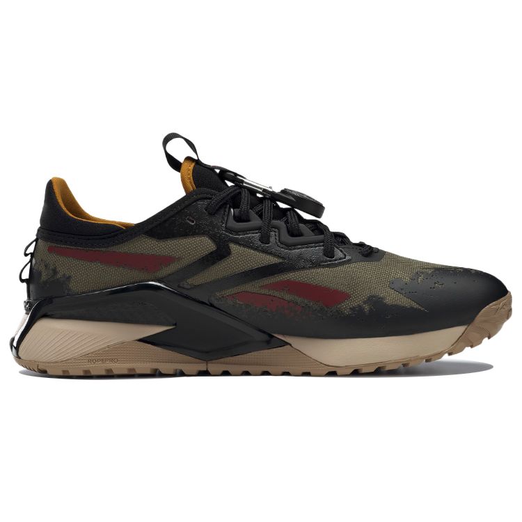 Jurassic World X Reebok Nano X2 Adventure Survival Kit Men Sneakers Green Modern-Olive Core-Black HQ6265