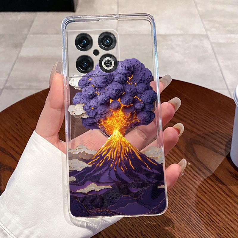 Jelly Case For OnePlus 10 Pro 10T ACE Pro Clear Silicone Soft TPU Back Cover One Plus 10PRO ACEPro Cute Rabbit Cat Phone Case