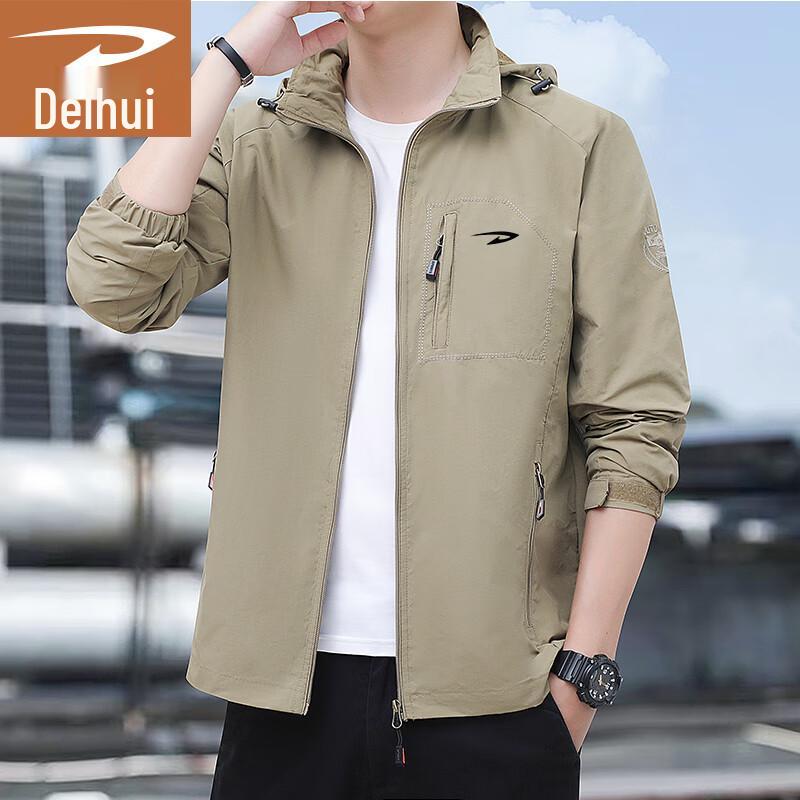 

Deerhui Men s Loose-Fit Casual Outdoor Jacket 3XL