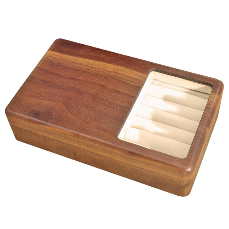 Многофункциональный кейс для хранения украшений Универсальный держатель-кейс для хранения украшений Портативный контейнер-органайзер для женщин