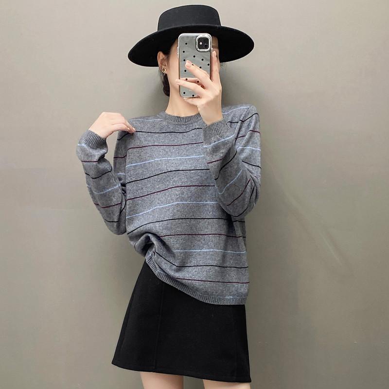 Qinghe 100% Pure Cashmere Women's Sweater - Ultra Soft Luxury Winter Pullover