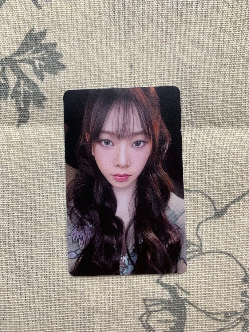 

[USED] aespa Runtrail Fan Meeting 6000 yen purchase bonus trading card Karina