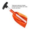 Aluminum Alloy Detachable, Winter Snow Ice outdoor snow Telescopic orange skiing Shovel Outdoor Kit Tool Orange