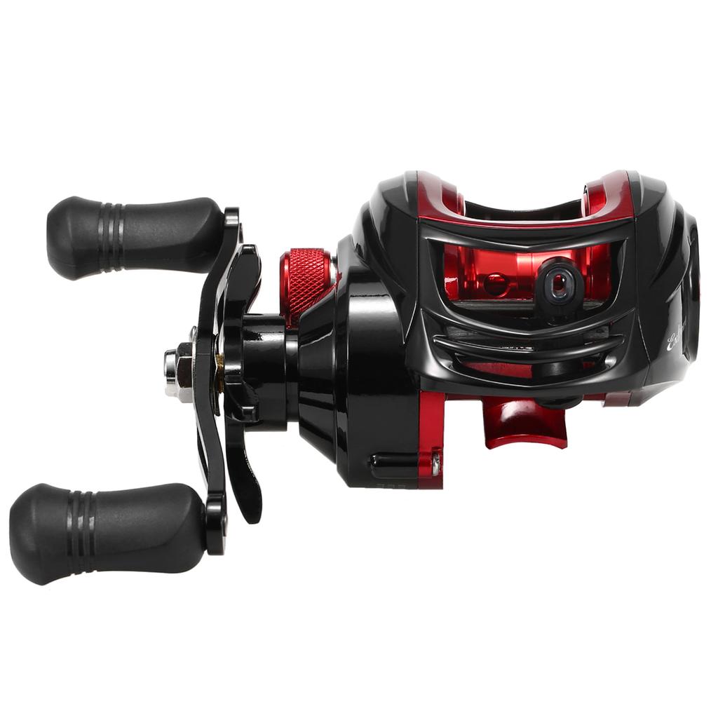 Baitcasting Reel 18+1BB Bea s Baitcasting Fishing Reel High Speed 7.2: 1 Gear Ratio Magnetic Brake System Baitcaster Reel