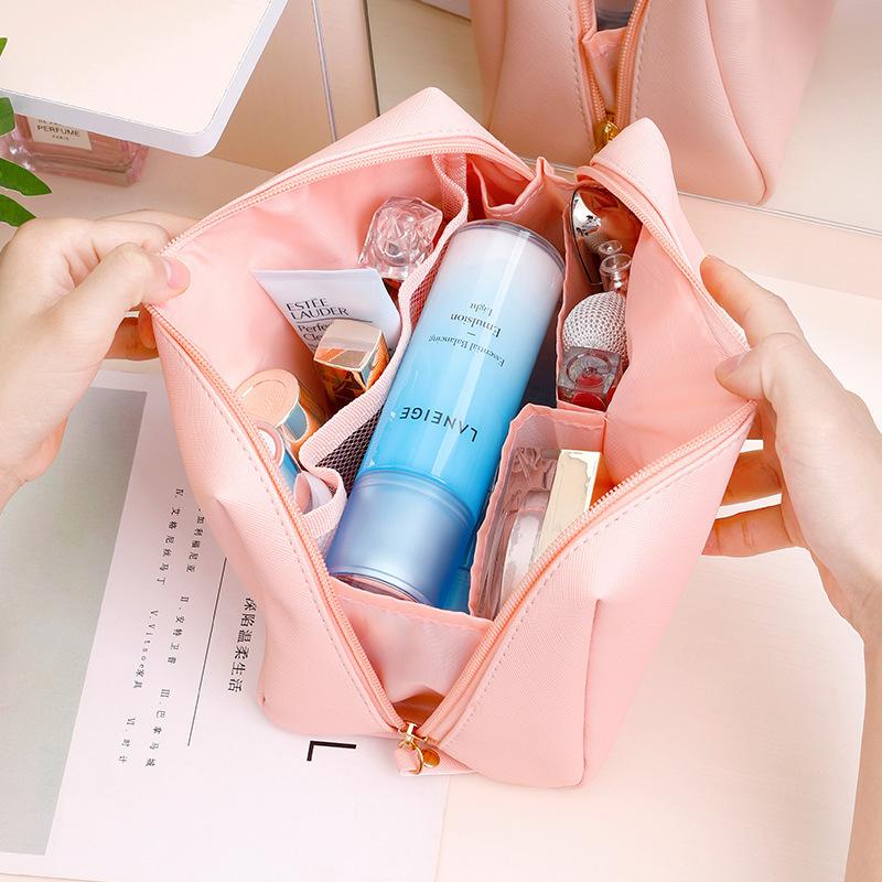 ins High-Quality Makeup Brush Portable Lipstick Storage Bag Luxury Fashion Handheld Makeup Pouch