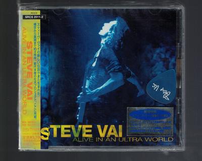 CD STEVE VAI  Alive In An Ultra World SRCS25112 SONY 2001 Japan ObiRock Used
