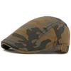 HT4837 Mens Berets Women Spring Summer Sun Cap Artist Painter Beret Hat Male Female Adjustable Ivy Flat Cap Camouflage Beret Cap