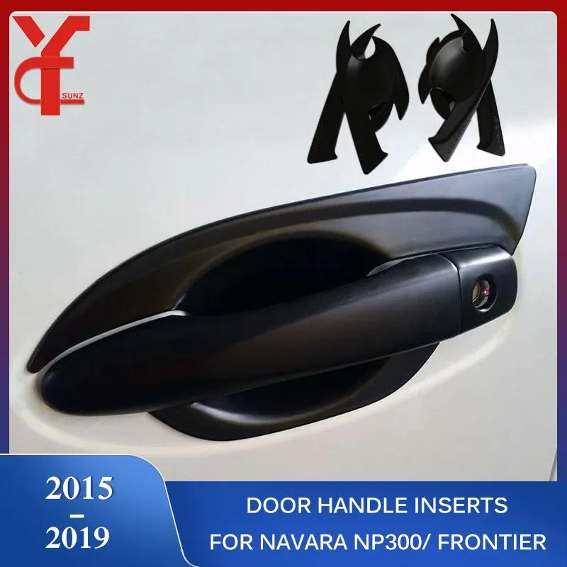 Car Door Ert Handle Bowl Cover For Nissan Navara Np300 Frontier 2014 2015 2016 2017 2018    Accessories YCSUNZ