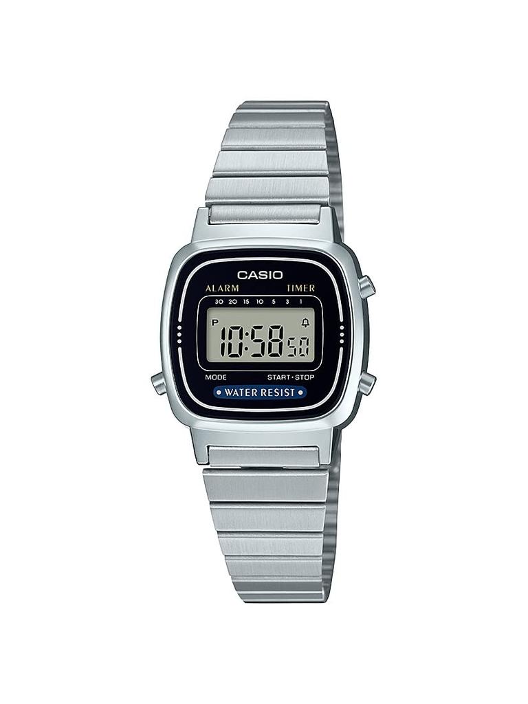 Casio Collection LA670WA-1A2JF Women's Silver Watch