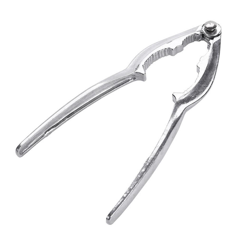 Stainless Steel Nutcracker Sheller Walnut Nut Cracker Accessories Pecan Chestnut Clip Kitchen G U5A9