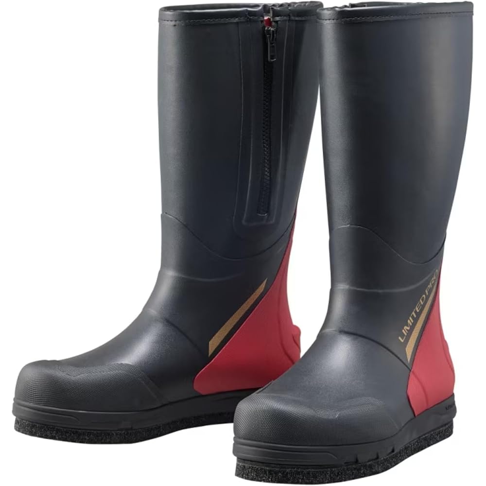 Shimano Limited Pro GeoLock Boots Cut Rubber Pin Felt Sole FB-120W Blood Red 2XL