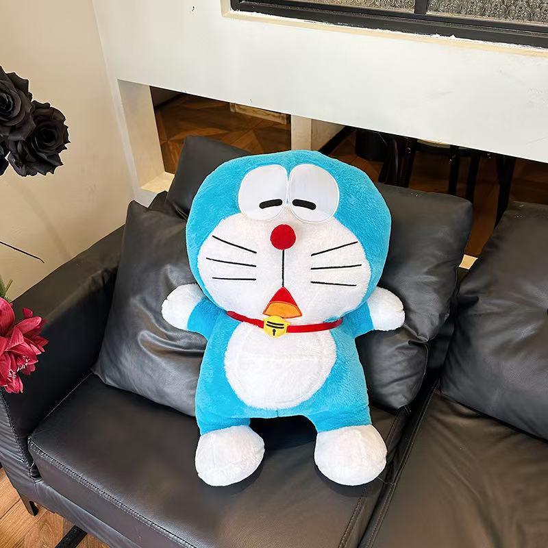 Vinci in un lampo Bambola Doraemon bambola gatto jingle peluche gatto robot blu grasso cuscino da lancio regalo di compleanno