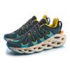 Li Ning Cushioning Breathable Cushioning Breathable Low top Running Shoes Women's Blue Orange ARHP226-6