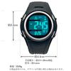 Solar Solar Precision Perfect for Outdoor Activities and Everyday Simple Black Men's & Radio-Controlled Watch, Radio-Controlled Watch, Waterproof,