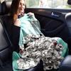 1pc 101 Dalmatians Printing Blanket - Soft, All-Season Throw for Office Blanket, Car, Travel