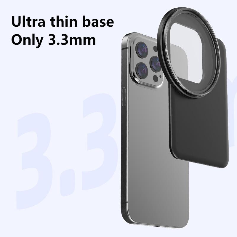 Magnetický adaptér filtru pro telefon pro Apple iPhone držák objektivu mobilního telefonu 67mm filtr pro fotoaparát pro Magsafe Apple iPhone filtr pro fotoaparát