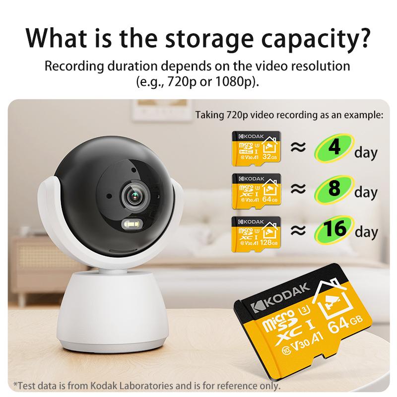 Kodak Microsd card 32GB 64GB 128GB 256GB Memery card Micro sd card best for Home Security Monitor Mobile Phone Drones
