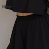 Women Pajamas Set Women's 2 Piece Pajama Sets, Soft Short Sleeve Top Sexy And Shorts Sleepwear, Summer Crew Neck Pjs Lounge Two-piece
