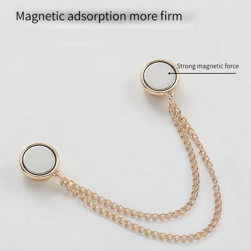 Multi-purpose Magnetic Clasp Set for Scarves, Shawls and Headscarves