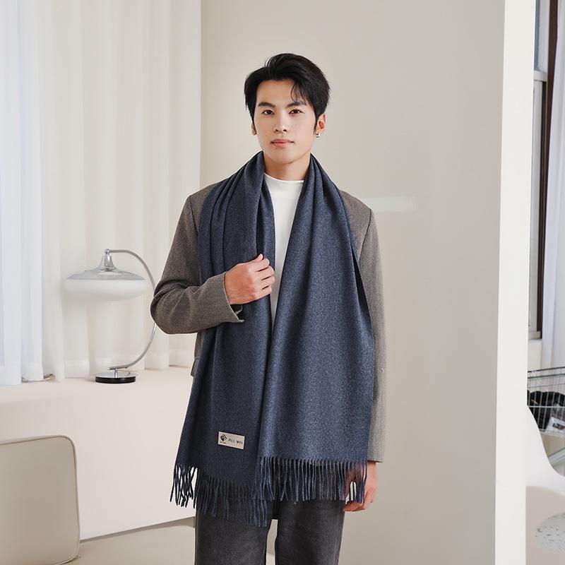 Wool and Cashmere Winter Scarves for Men, Women, and Boys - Stylish and Warm