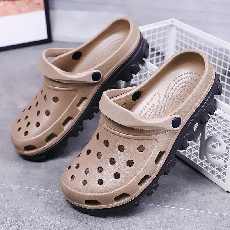 Summer Large Size Slippers Men's Widened 45 Fat Man 46 Large 47 Fat 48 Beach 49 Big Head 50 Hole Sandals 51