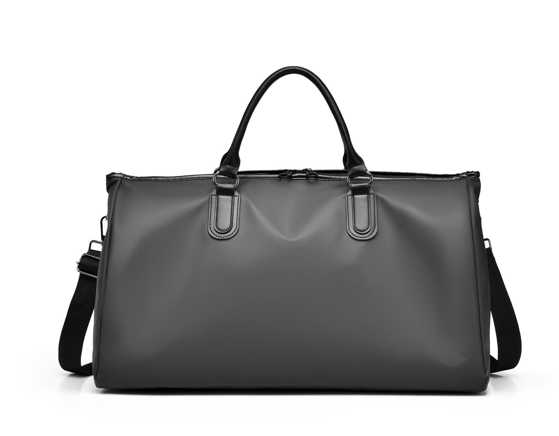 Fashion Casual Shoulder Handheld Travel Bag Men S Travel Business Travel Bag Dry And Wet Separation Fitness Bag Women серый