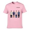 Weezer 1994 Album Nadruk Zespołu Koszulka Męska Letnia Hip-hop Ulica Codzienny Luźny T-shirt Oversize Okrągły Dekolt Krótki Rękaw Top