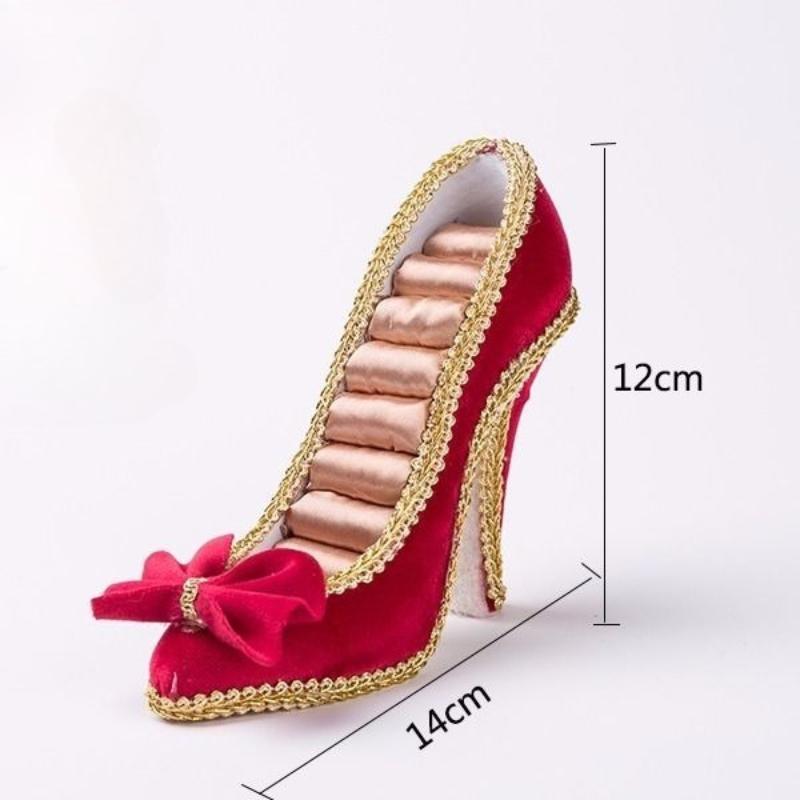 Resin Jewelry Organizer Stand Earring Rings Display Rack Jewellery Ring Holder Storage Holder Counter Trinket Displays Rack
