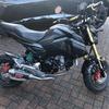 M32K-Панелі бічного оздоблення бака мотоцикла Бічна кришка Рама для Honda GROM MSX125 2016-2020 Аксесуари Вуглецеве волокно