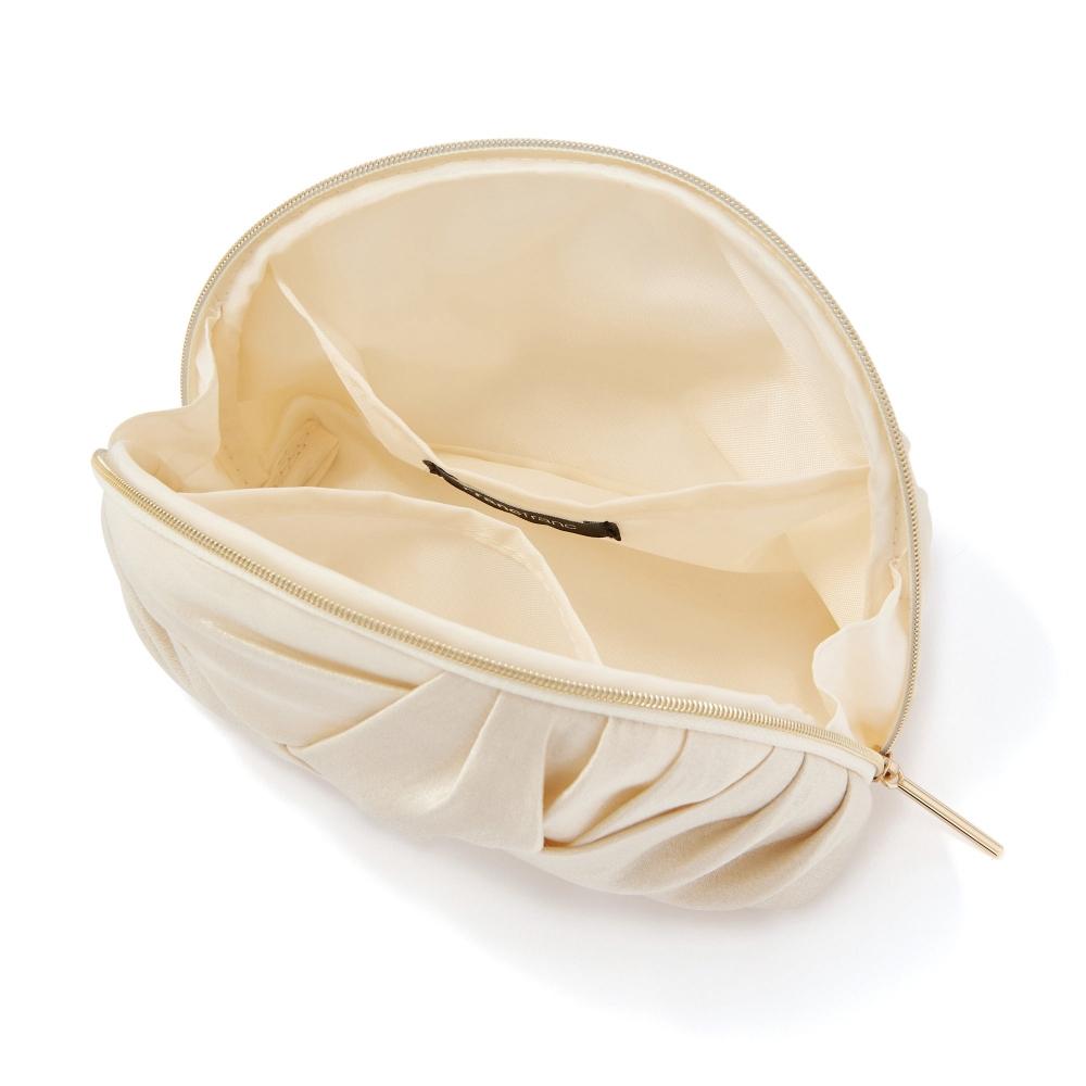 Franc Franc Japan Pearl BloSSom Pouch S Ivory