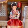 Girls' Chinese Hanfu Style Two-Piece Set