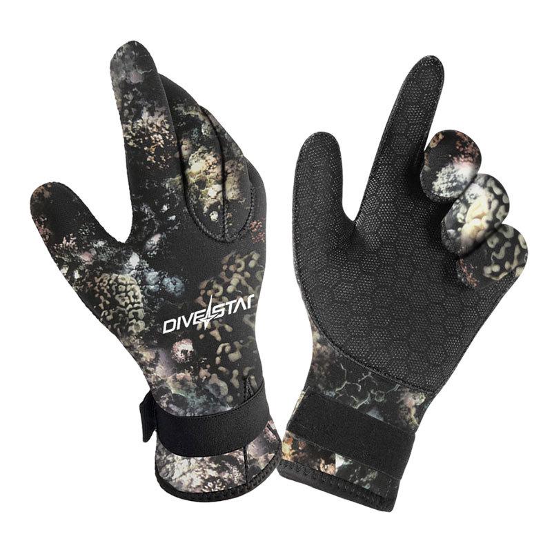 Substar 3/5mm Anti-Slip Diving Gloves: Snorkeling, Surfing, Anti-Cut, Warm, Wear-Resistant; Ideal for Winter Swimming & Fishing.