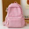 Children's Schoolbags Elementary School Students Junior High School Students Plaid Backpacks
