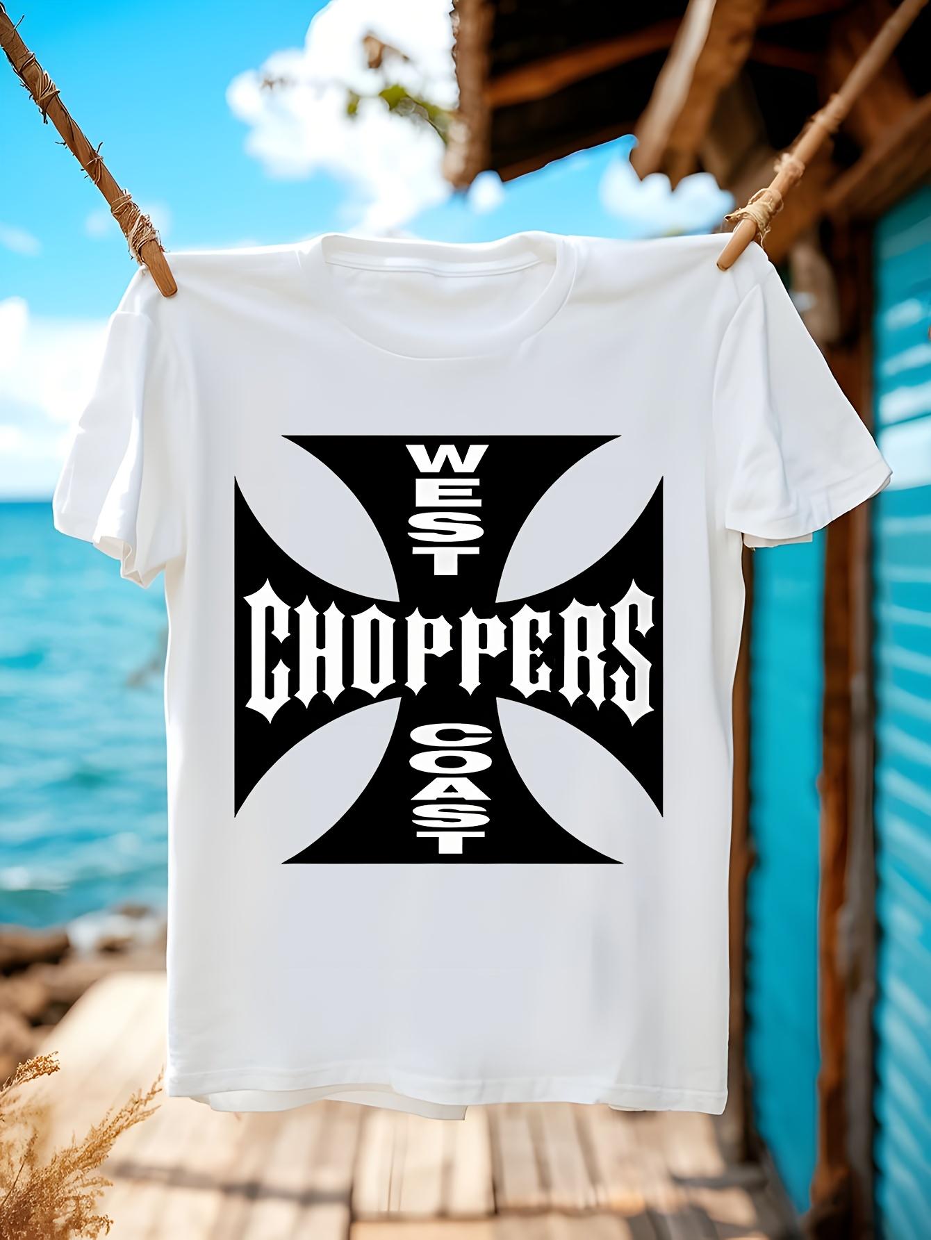 Heavyweight Cotton Tshirt - West Coast Choppers Graphic Tee XXXL