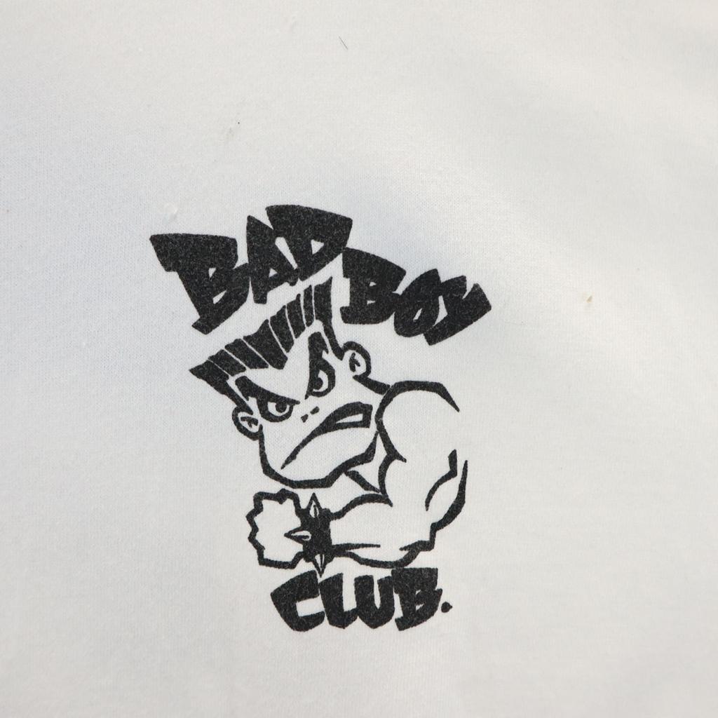 BADBOY CLUB Back print Short sleeve T-shirt M White Men's Used