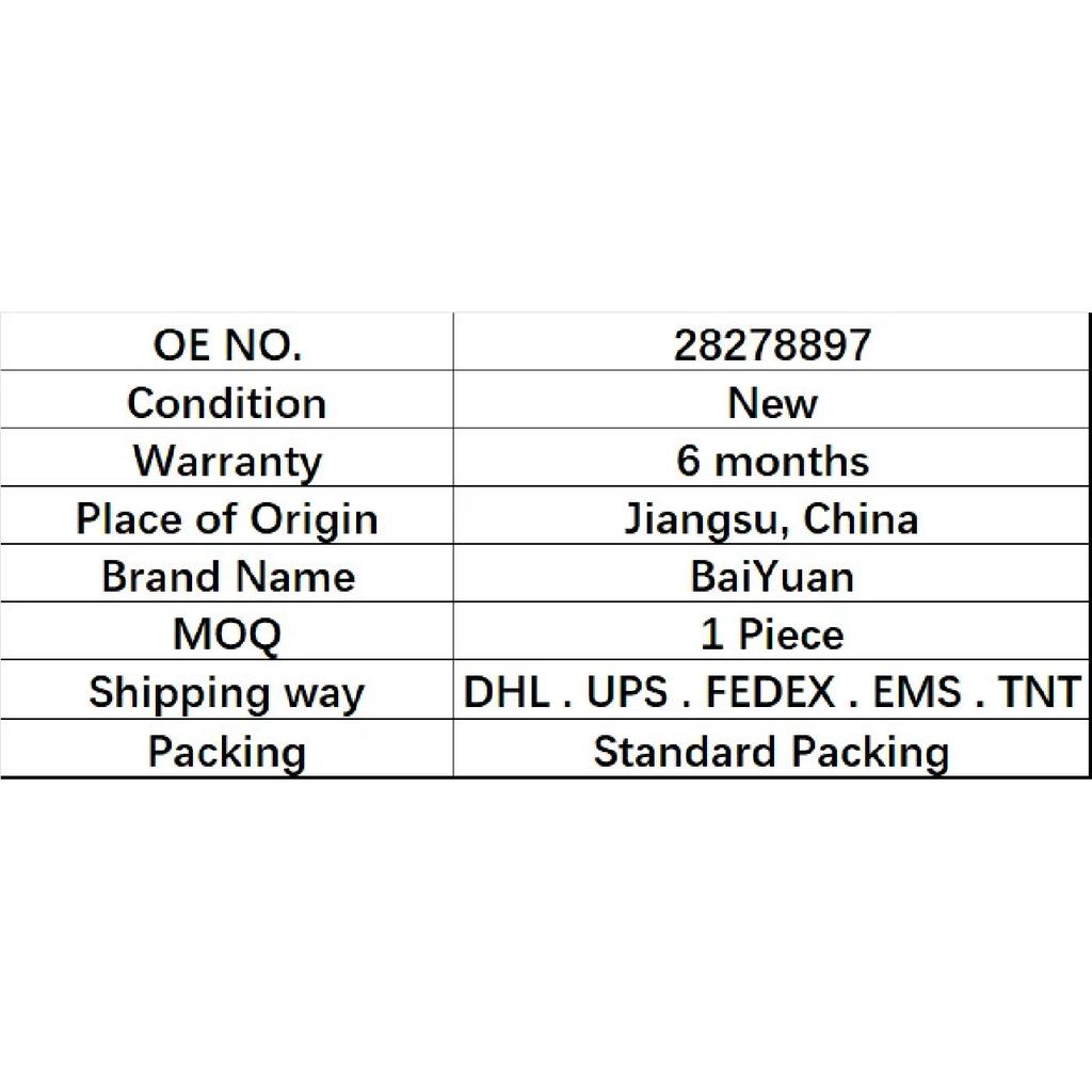 Common Rail Control Valve  622B-28278897 MADE IN CHINA BAIYUAN