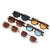 Trendy Sunglasses Plain Street Sunglasses Personalized Midi Polygonal Small Frame Glasses For Men And Women