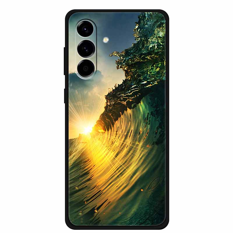 For Samsung Galaxy A56 Case Luxury Wolf Lion TPU Silicone Soft Back Cover for Samsung Galaxy A36 A26 5G Shockproof Bag Printed