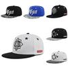 Baseball Cap Threedimensional Embroidered Hiphop Hat Flat Brim Fashionable Hat