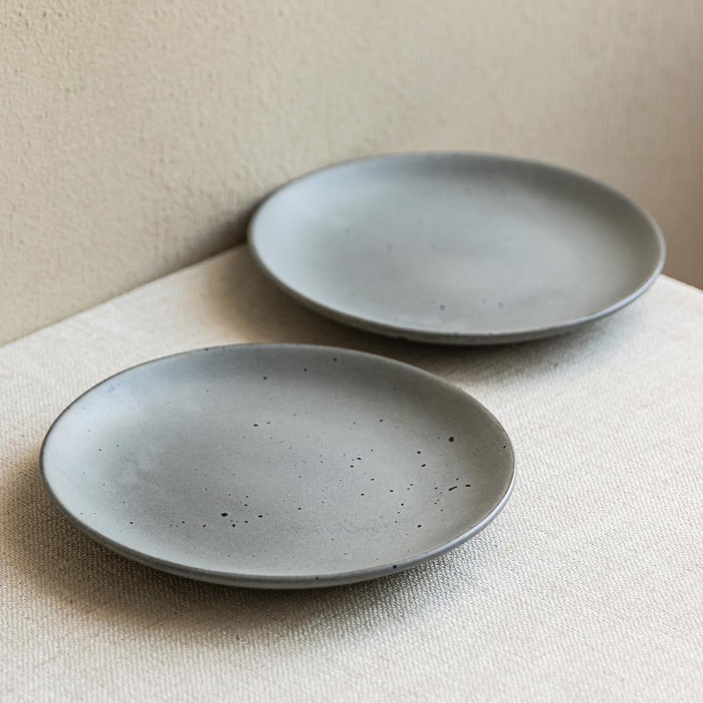 Ceramic Plate Creative Ink Splashing Disc Household Restaurant Commercial Western Food Plate High Value Vegetable Plate Dessert Plate