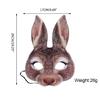 EVA Cosplay Bunny Mask Costume Adult Cosplay Mask Half Face Mask Costume