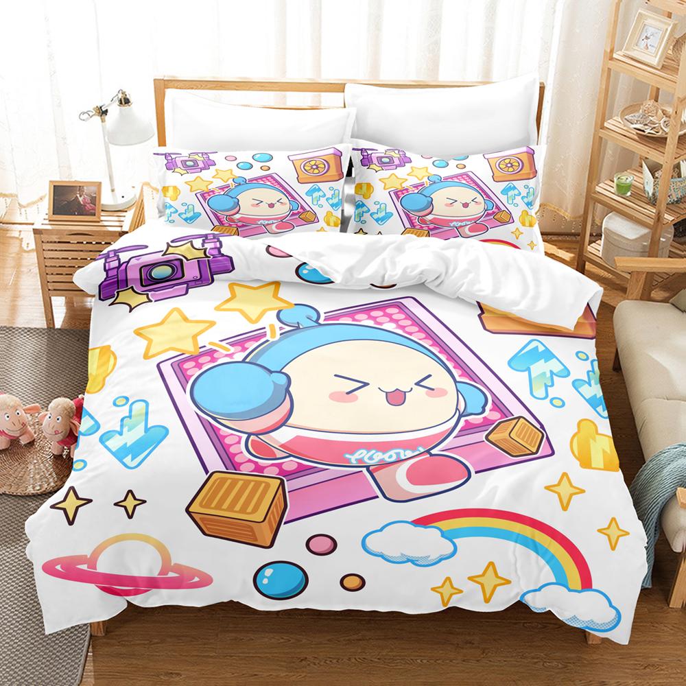 

3D Принт Игра Вечеринка Яйца Комплекты Постельного Белья Набор Пододеяльника С Наволочкой Полуторный Двуспальный Квинсайз Кингсайз Постельные Принадлежности Постельное Белье Домашний Текстиль EU single(135x200cm)