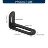 Heavy Type 90 Degree Right Angles Steel Brackets Durability Angles Brackets for Wall Shelves Cabinets Furniture Support