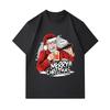 Heren 100% Katoen Ronde Hals Korte Mouw T-shirt, Grappige Kerstman Print Bier Kerst Casual Ademend T-shirt Top voor Kerst Vakantiefeest Dagelijks Wij