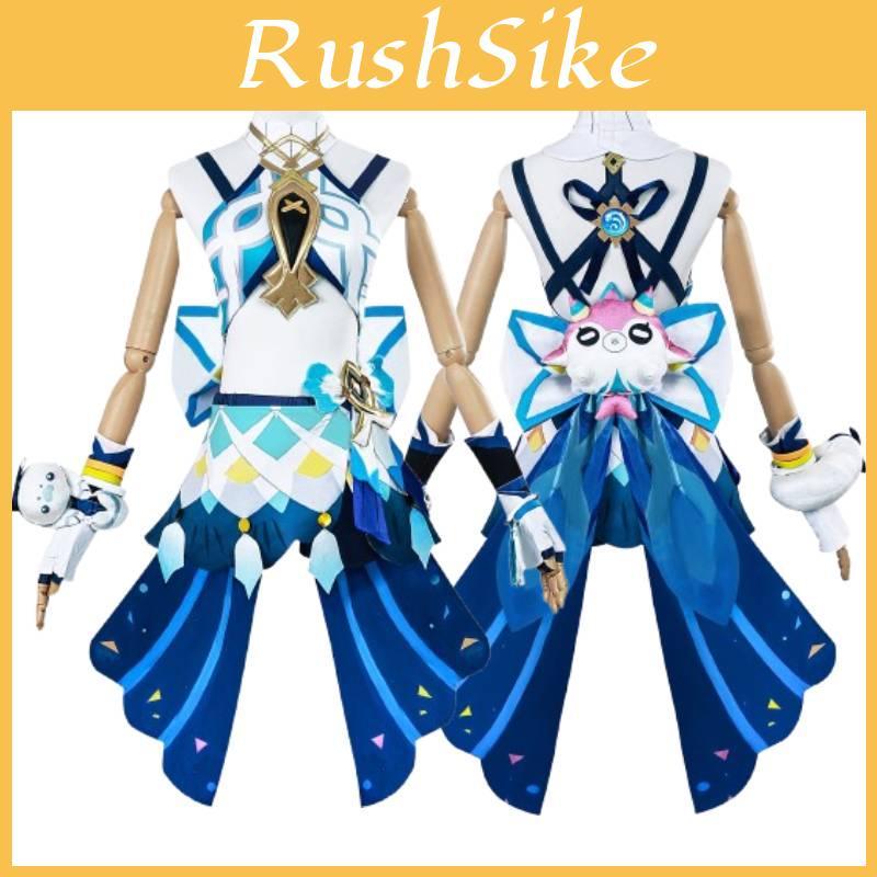 Adorable Marani Cosplay Costume For Genshin Impact Featuring Cute Fresh Style And Accessory Set
