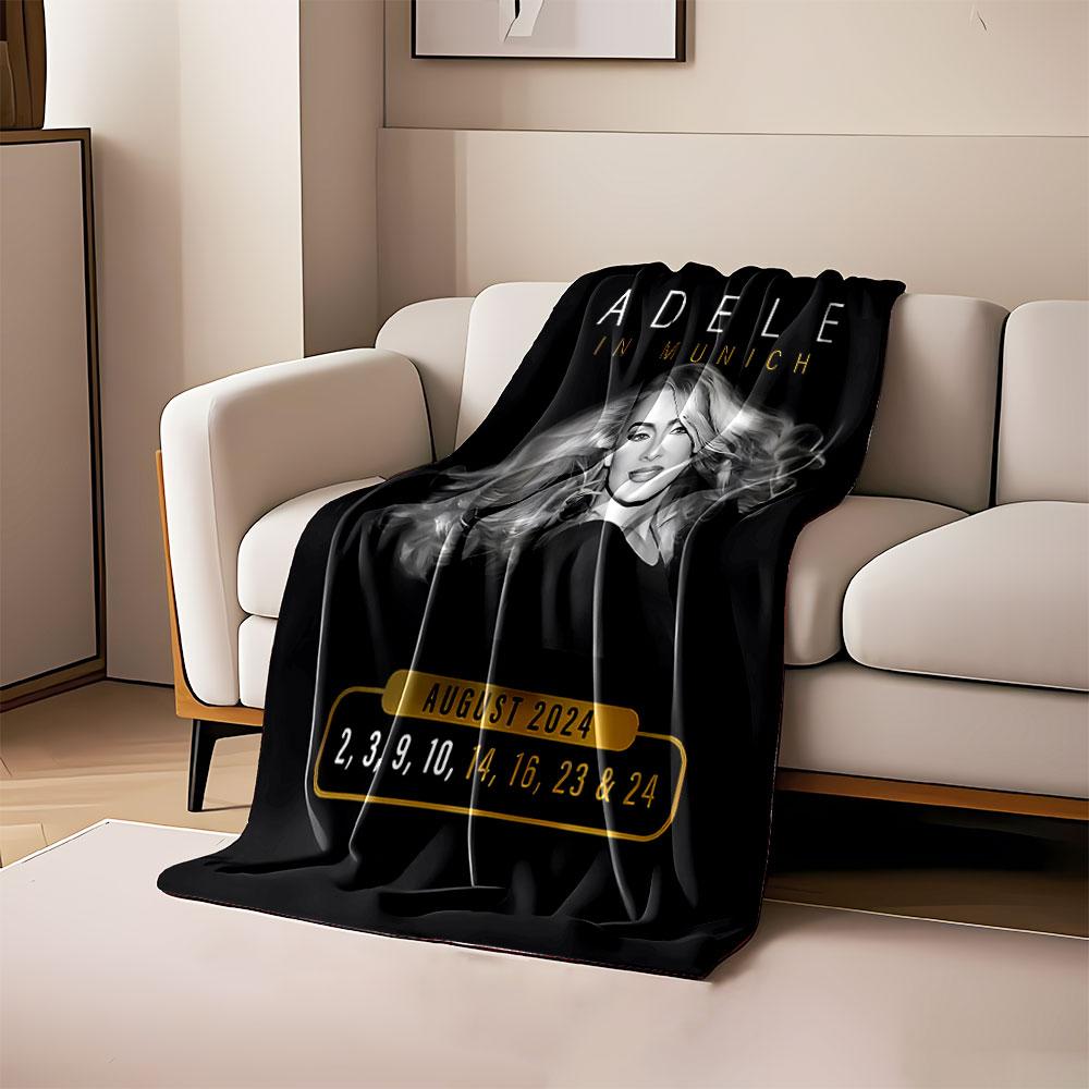 Adele in Munich Blanket for all seasons blanket lunch break throw gift