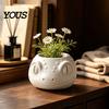 Niche Desktop Landscape Decor Lizard-Shaped Planter, 3D Printed Cute Animal Flower Pot, Small Minimalist Desk Accessory Plant Container for