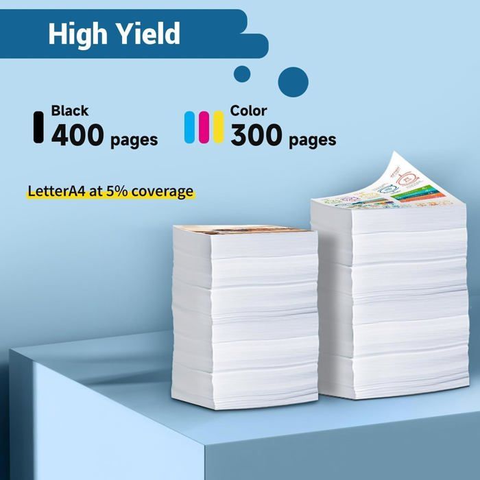 Cartouches d'encre - PG-545 XL - Noir - Pack de 2 - Compatible Canon PIXMA