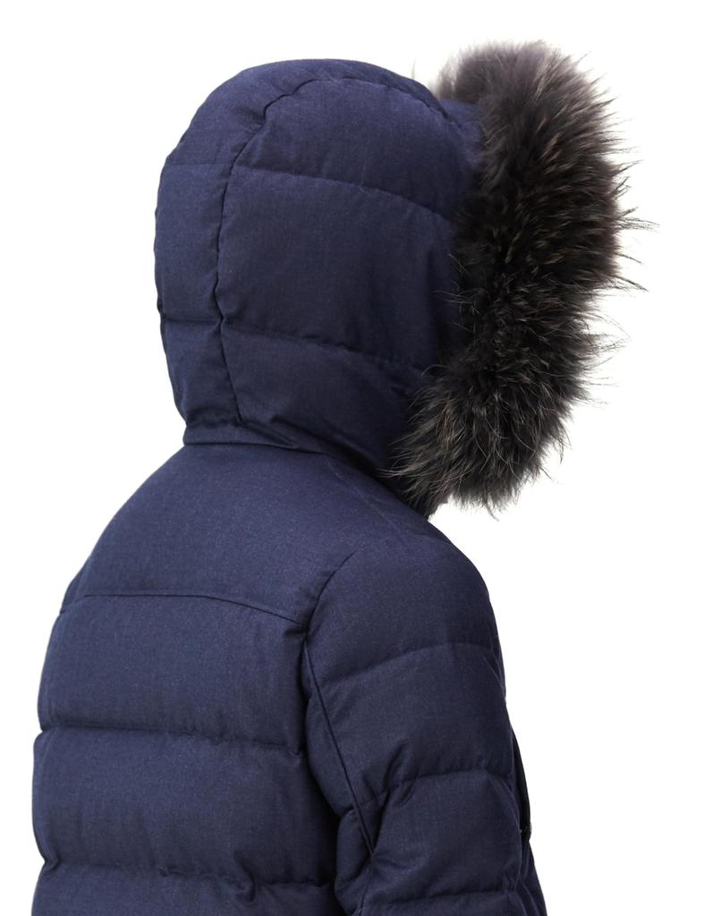 Half Coat Length Down Jacket FONDO NAVY [Tatras] [Genuine Product] Men's
