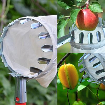Garten-Obstpflücker, Metallkopf, Stoffbeutel, Apfel, Birne, Pfirsich, Pflücken, Fangwerkzeug